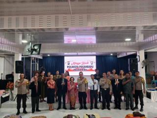 Minggu Kasih Polresta Pekanbaru Menjadi Cooling System dalam Masa Kampanye